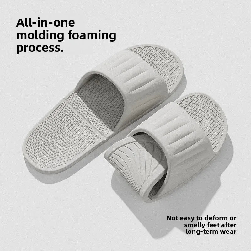 Foldable Travel Slippers for Men & Women Portable Hotel Bathroom Sandals/Packable Beach Shoes for Shower & Pool New Design
