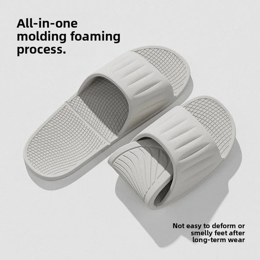 Foldable Travel Slippers for Men & Women Portable Hotel Bathroom Sandals/Packable Beach Shoes for Shower & Pool New Design
