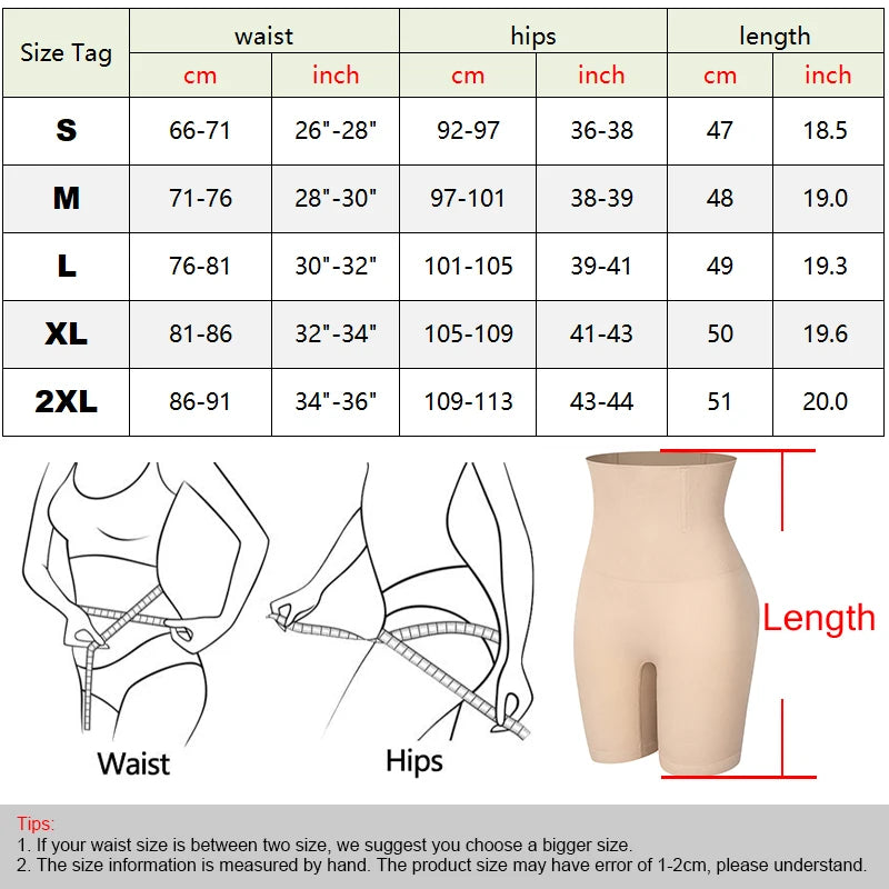 MISSMOLY Womens High Waisted Plus Size/Shapewear Tummy Control Body Shaper Shorts