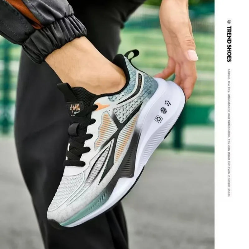 Cheap Summer Men Breathable Sport Shoes Professional No Slip/Damping Men Running Sneakers Luxury Tennis Training Shoes