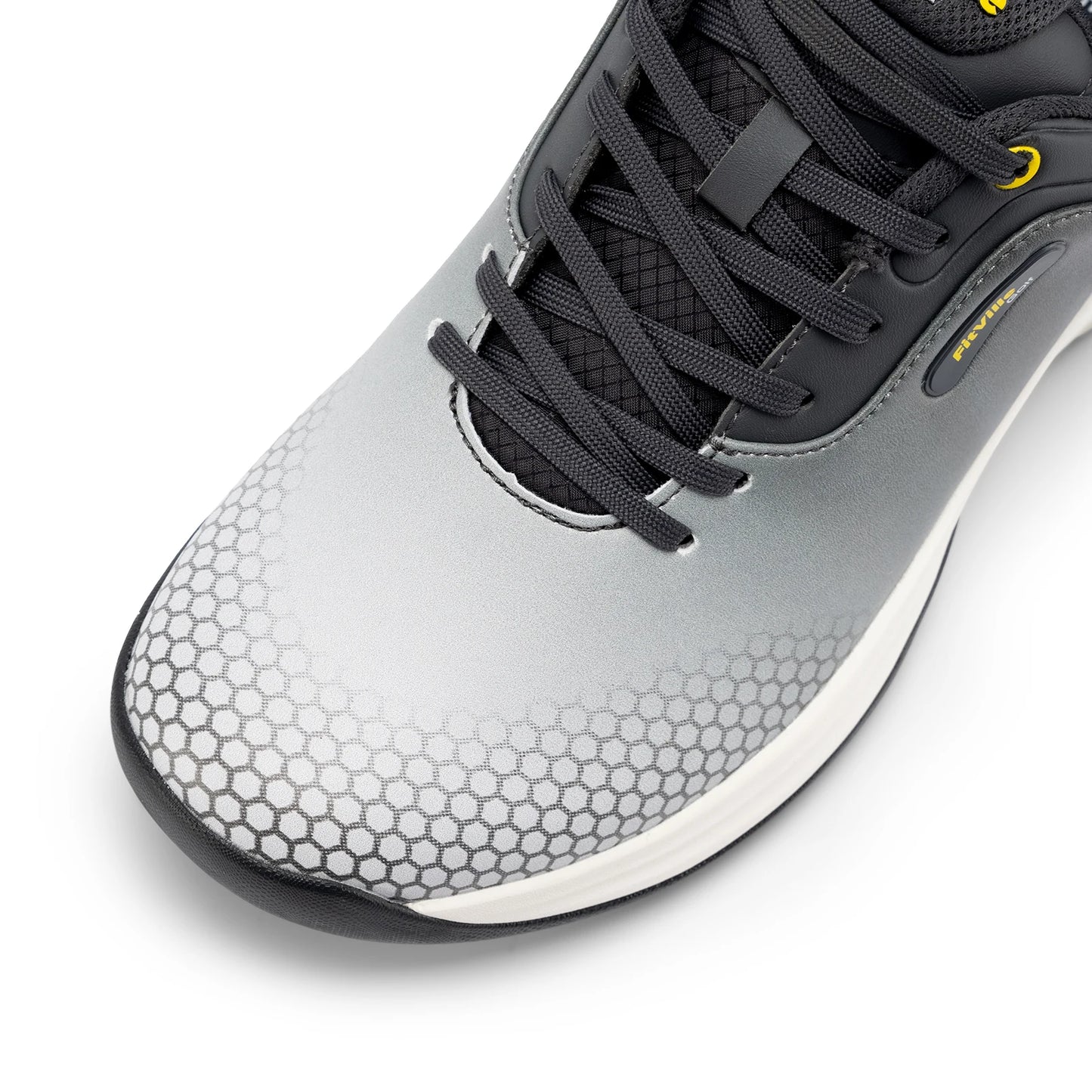 FitVille Wide Men's Golf Shoes Non-Slip Wear-Resistant Comfortable/Pickleball Sports Shoes Suitable for Swollen Feet