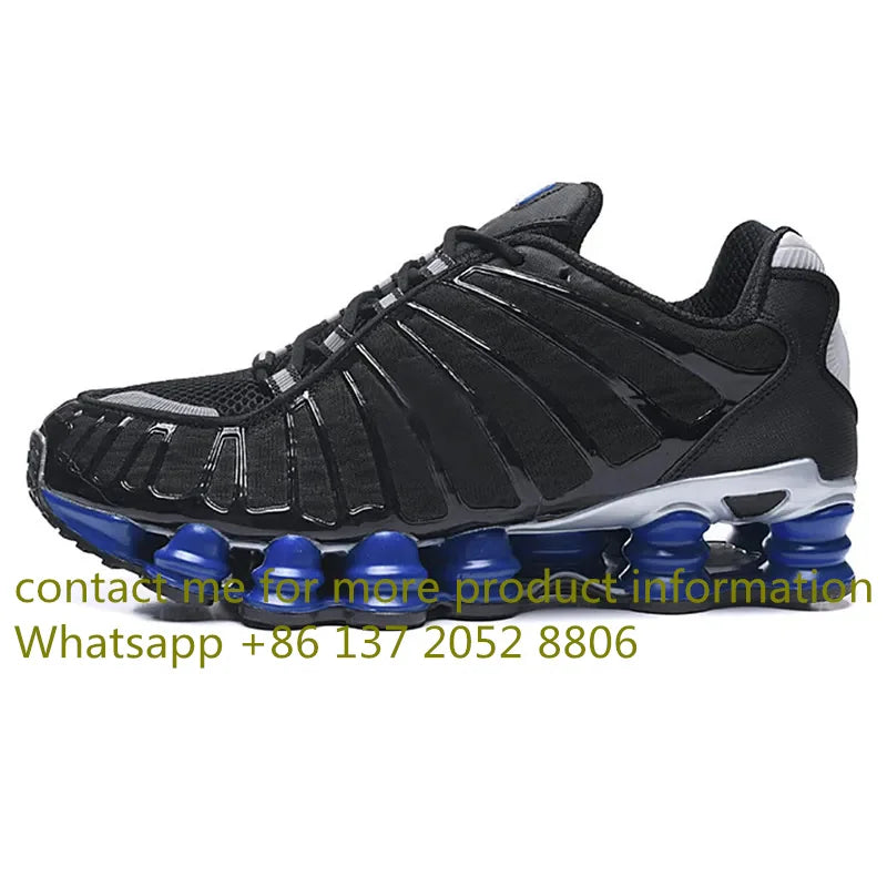 Hot Max Shoe TL 1308 Column Men's Black Gold comfortable/Cushion Outdoor Sports Running Shoes Size 40-45