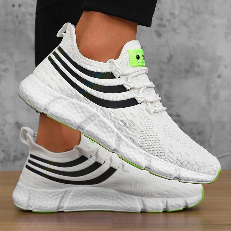 Women Sneakers Comfortable Breathable Platform Shoes Fashion/Lace Up Casual Shoes for Women Outdoor Running Sports Shoes