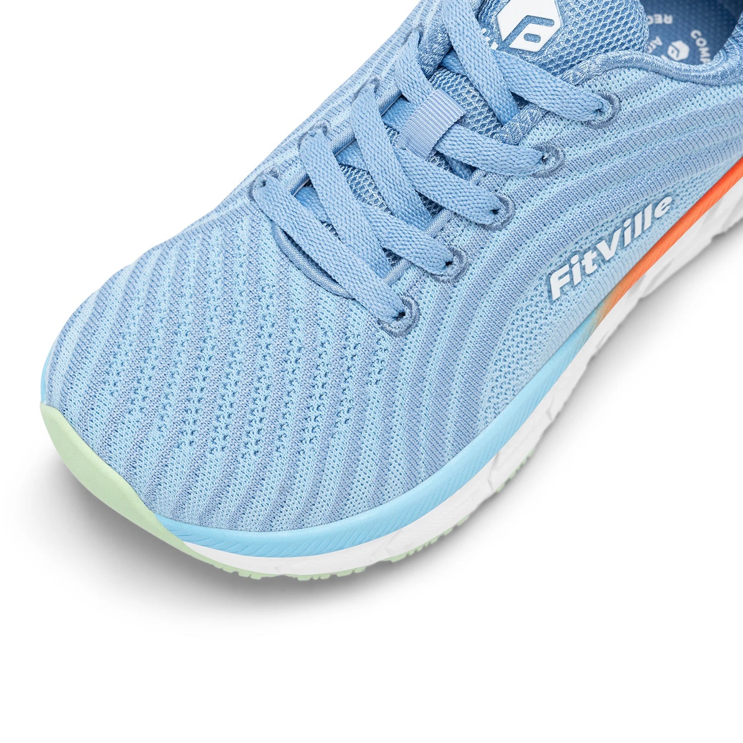 Fittington Wide Toe Box Shoes For Women Comfortable Casual Sneaker/Non Slip Walking Shoes Women Swollen Feet Lightweight Shoes