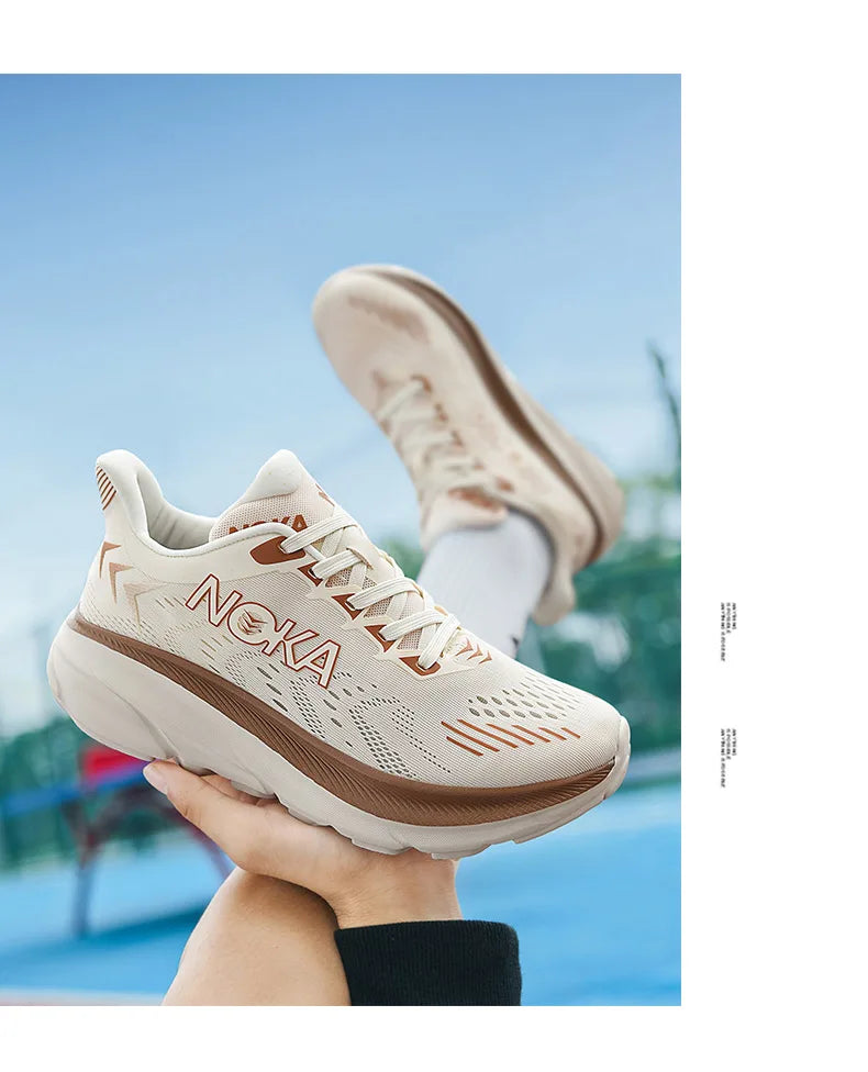 Men's Athletic Shoes with Thick Soles Offer Comfort and Breathability/Perfect for Daily Jogging and Fitness Training