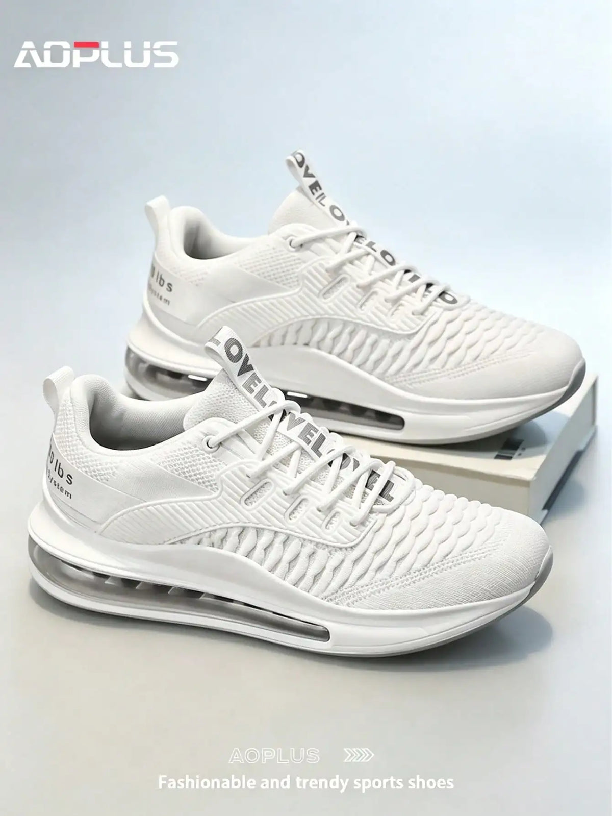AoPlus Men's Running Shoes Air Cushion Sports Shoes/Light Tennis Walking Leisure Fitness Exercise Sneaker