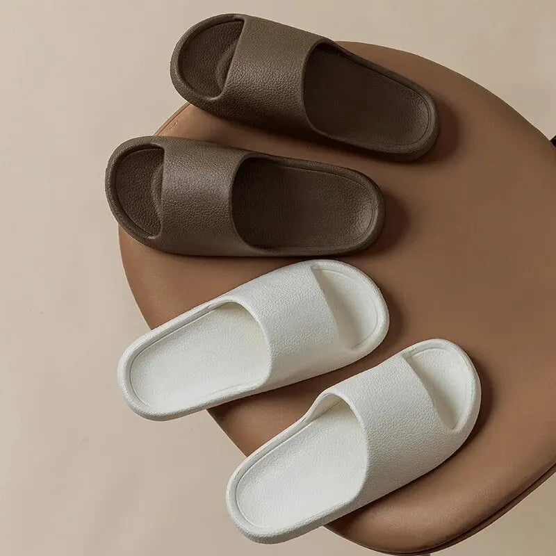 Fashion Women Slippers Summer Flat Lightweight EVA Home Slippers/Comfort Massage Couples Indoor Slides
