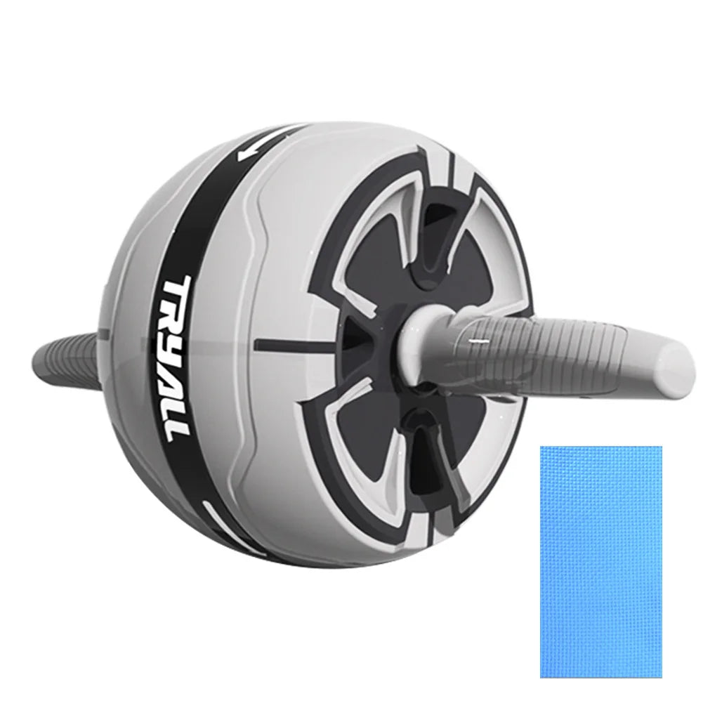 Abdominal Exercise Wheel Anti-Slip Rebound Core Strength Trainer/Detachable Gymnastic Wheel for Home and Gym Fitness Equipment