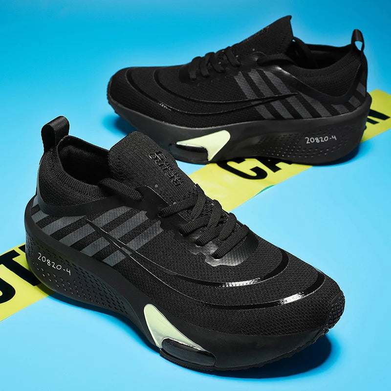 Sports Shoes for Men Fashion Cushioned Sneakers/Breathable Casual Student Sports Running Shoes