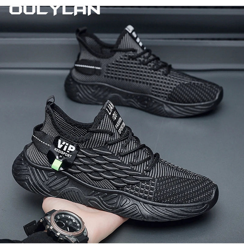 Men's Sneakers Summer Trendy Men Running Shoes/Outdoor Sports Mesh Breathable Sneaker Casual Comfortable Shoes