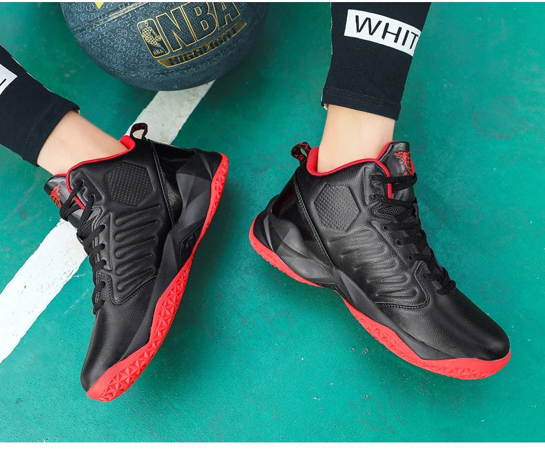 Men's Basketball Shoes Lightweight Breathable Sneakers/Anti Slip Sports Shoes for Running Walking Sneakers
