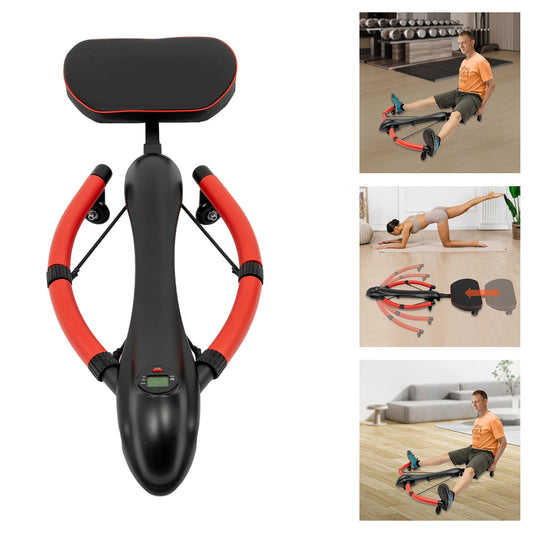 Foldable Dragonfly Ab Trainer Multifunctional Core Belly Workout Machine/330lbs Capacity for Home Gym Abdominal Muscle Fitness