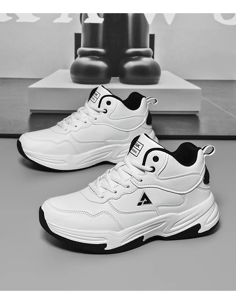 Men's high quality plus size casual sneakers Four seasons soft/sole outdoor breathable running shoes students light sports shoes