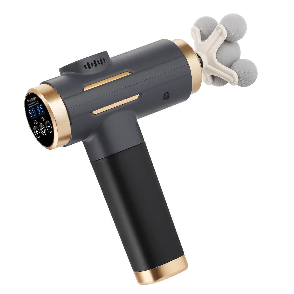 Electric Massage Gun 99 Levels High-Frequency Vibration Powerful/Fascia Gun for Body Muscle Relief Arm And Leg Massager
