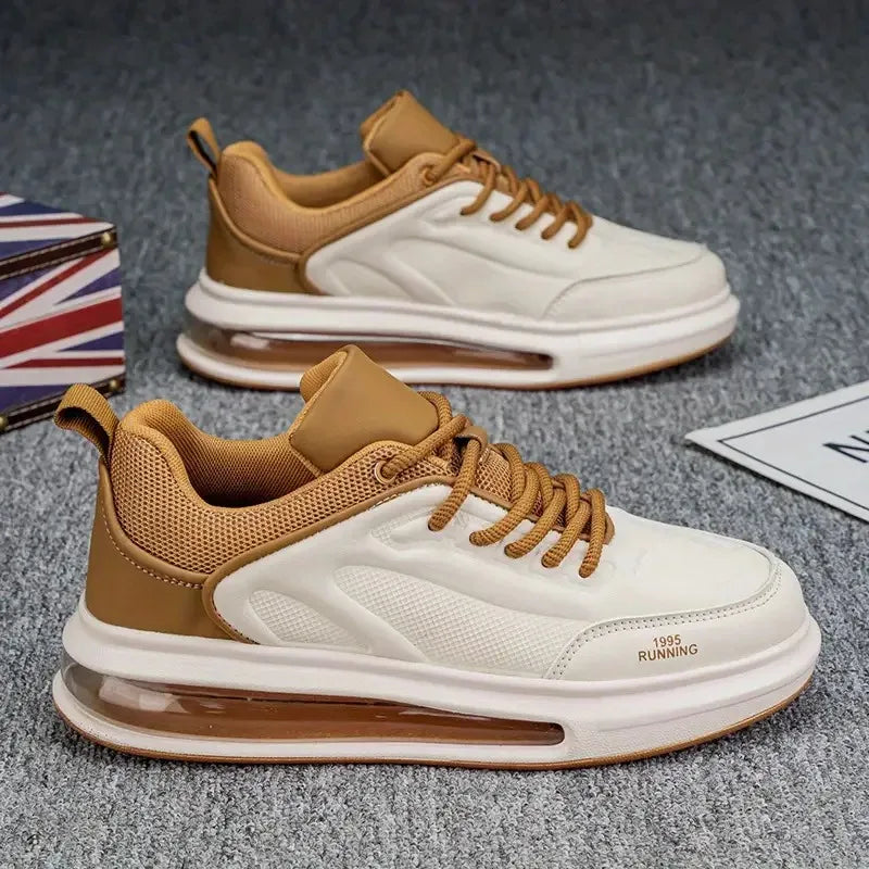 Men's fashionable street skate shoes couple's style comfortable/anti-slip laced casual sports shoes, suitable for men's outdoor