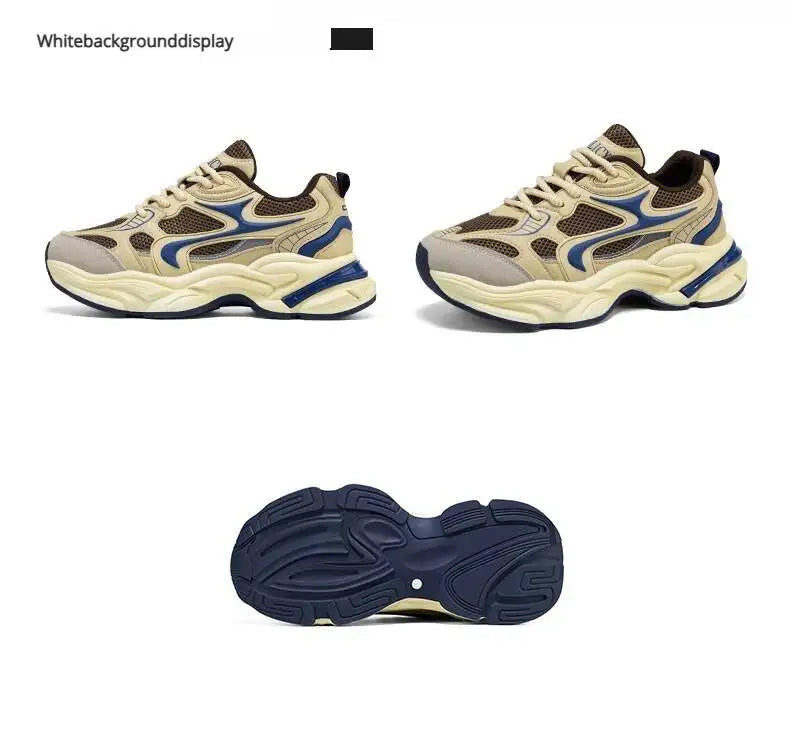 New Style Heightening Casual Thick Bottom Anti-Slip Wear-Resistant/Lightweight Men's Sport Shoes Comfortable Spring