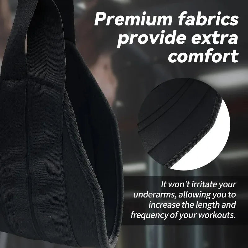 A Pair Heavy Duty AB Sling Straps Suspension Rip-Resistant Fitness/for Pull Up Bar Hanging Leg Raiser Gym Home Fitness Equipment