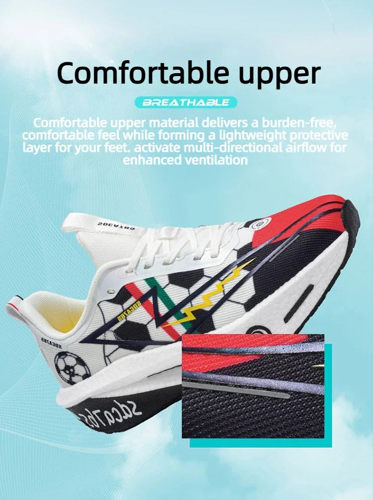 Running Shoes Carbon Board Specialty Marathon Men Sports Breathable/Lightweight Women's Comfortable Athletic Stability Sneakers