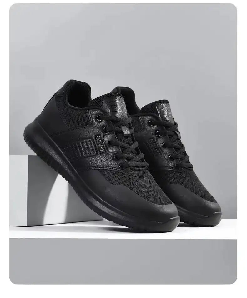 2026 Chef Non-Slip Four Seasons Breathable Hotel Work Light/Outdoor Men's Plus Size Casual Sports Walking Shoes