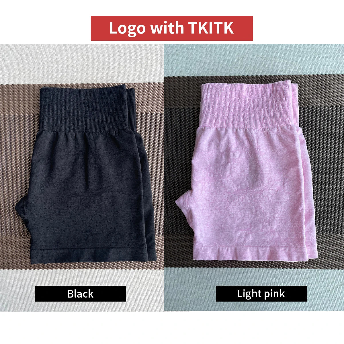 Newly listed price TKITK 2Pcs Seamless Shorts Women Soft Workout Tights/Fitness Spandex Yoga short Gym Wear