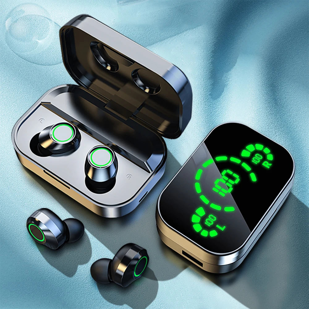 NES TWS Wireless Bluetooth Earphones Sport Stereo Headphones/HiFi Music Earbuds With Built-in Microphone HD Call Gaming Headset