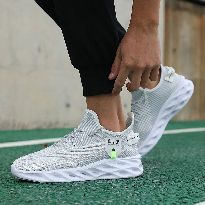 Man Running Shoes Comfortable Breathable Men's Sneakers Casual/Antiskid Wear-resistant Jogging Men Women Outdoor Sports