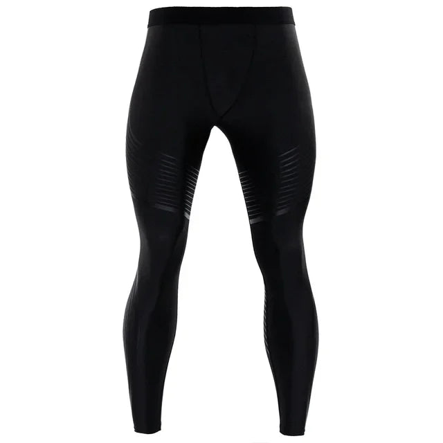 Compression Pants Men Running Tights Fitness Sport Leggings Pants/Gym Training Joggers Fitness Athletic Striped Skinny