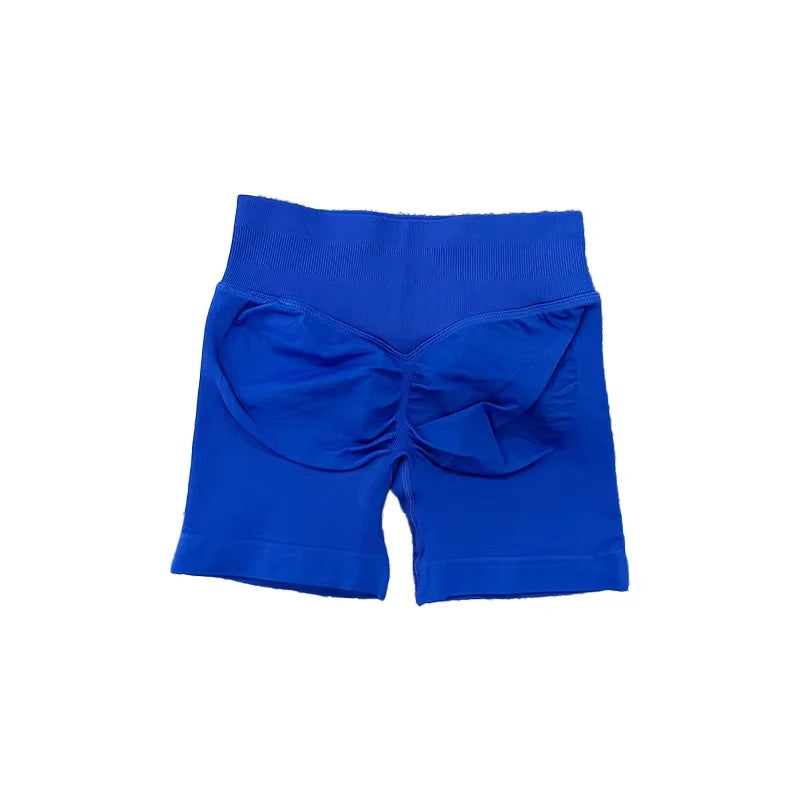 Impact Shorts with Logo Women Seamless Yoga Shorts/Scrunch Gym Shorts Workout Biker Short Fitness