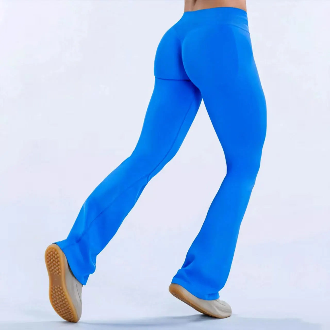 NCLAGEN Flares Gym Clothes Woman Seamless Pilates Yoga Leggings/Scrunch Booty Peach Hip Lifting Fitness Workout Sports Pants