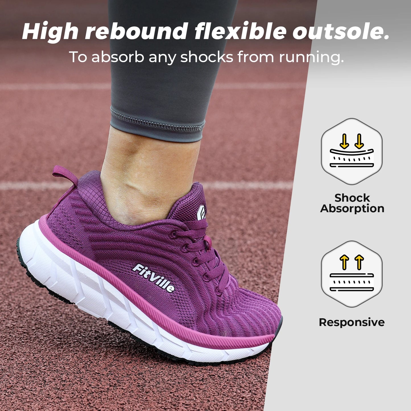 Fittington Wide Toe Box Shoes For Women Comfortable Casual Sneaker/Non Slip Walking Shoes Women Swollen Feet Lightweight Shoes