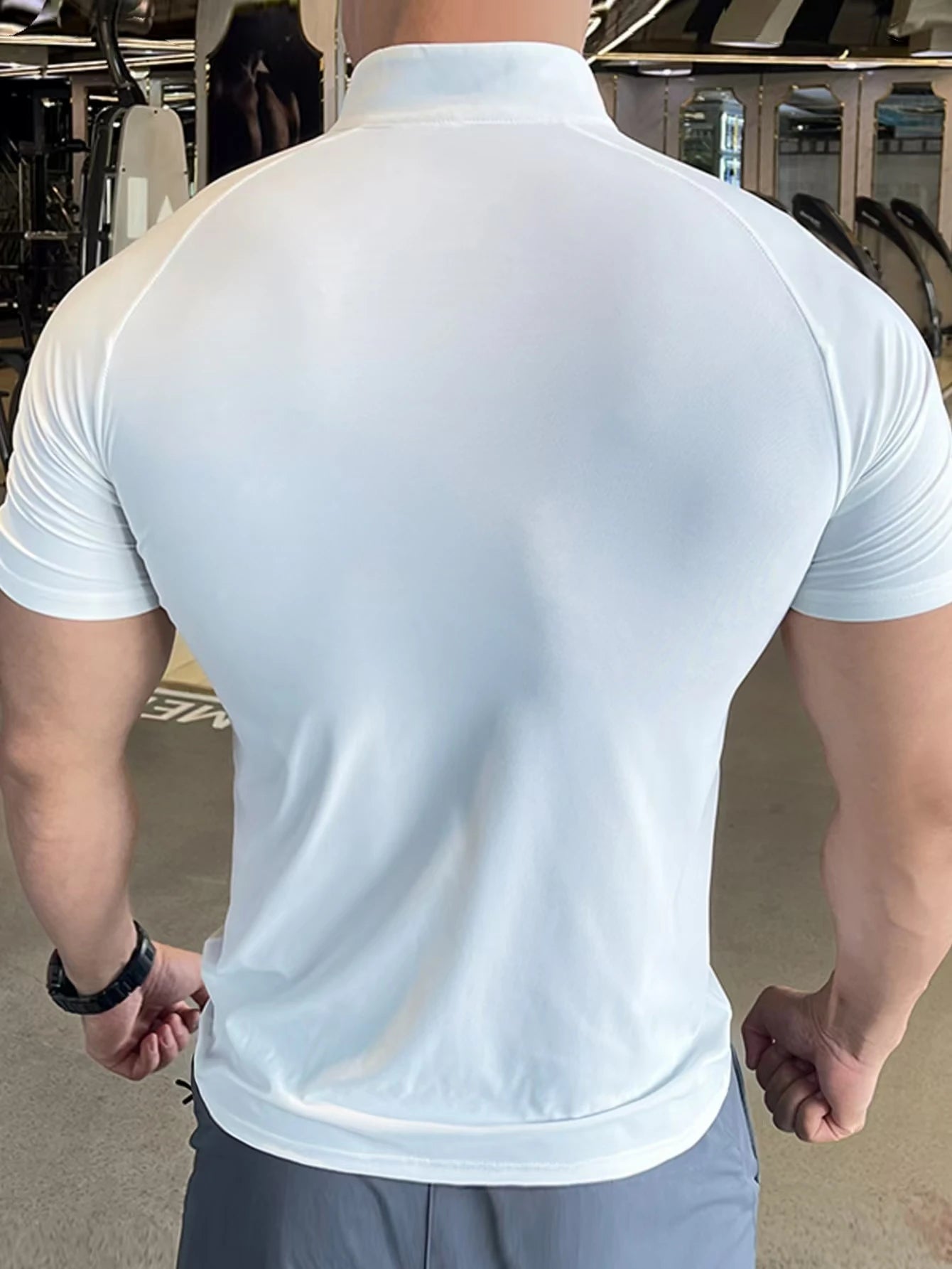 Men's T-shirt A New Fashion Trend For Fitness And Sports/Round-neck T-shirt Simple And Versatile Summer Casual Short-sleeved