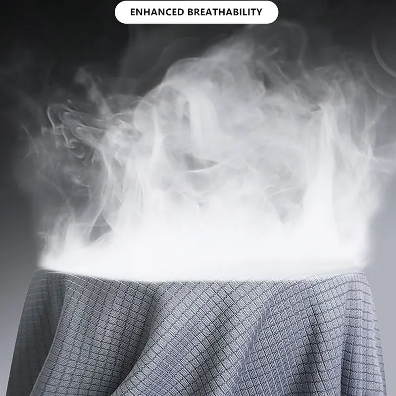 Summer Ice Silk Long Sleeve T-Shirt Men New Quick Dry/Breathable Material Outdoor Sun Protection Running Outer Wear