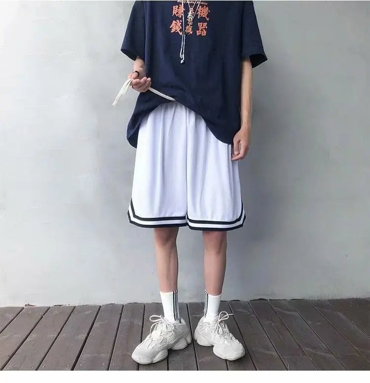 1pcs Summer Men's Sport Basketball Shorts Large Size Male/Mesh Quick Dry Gym Shorts Fitness Joggers Casual Breathable Short Pant