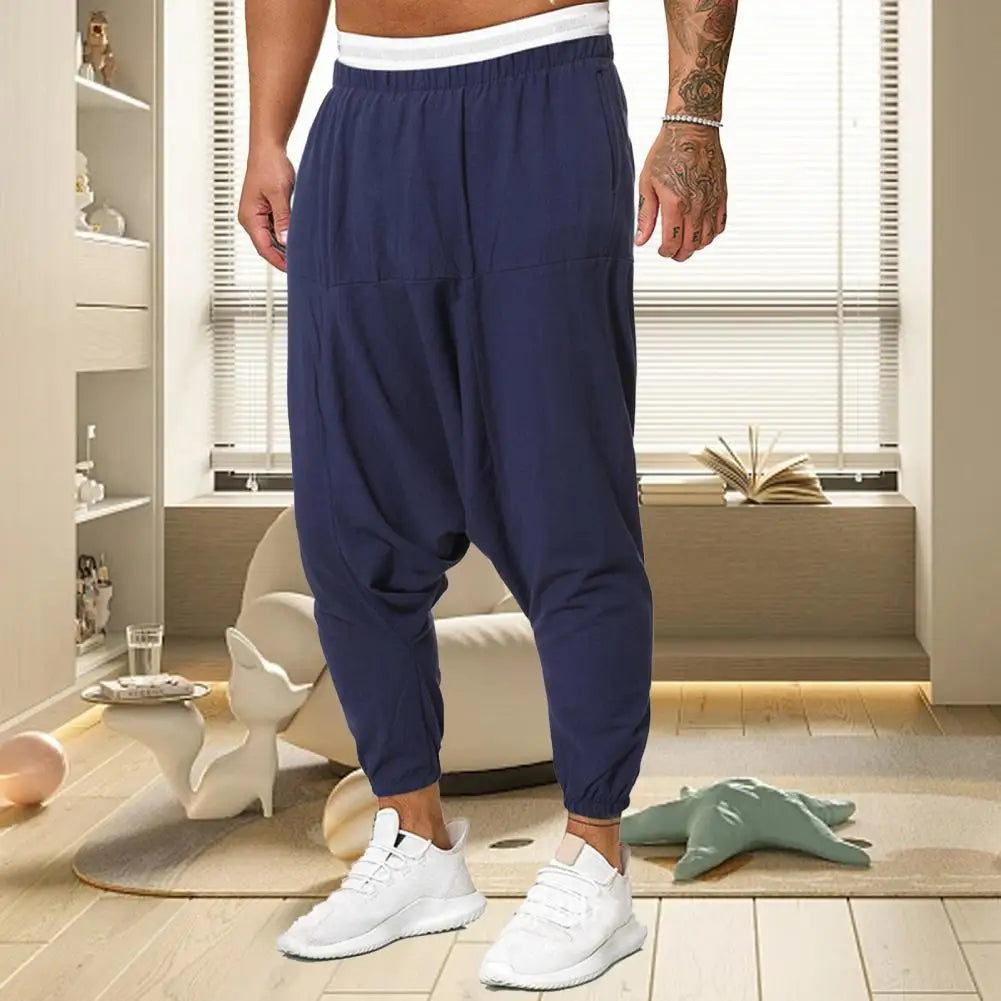 Men Pants Chic Quick Dry Men Trousers Colorfast/Cross Pants Thin Quick Dry Men Trousers Men Garment