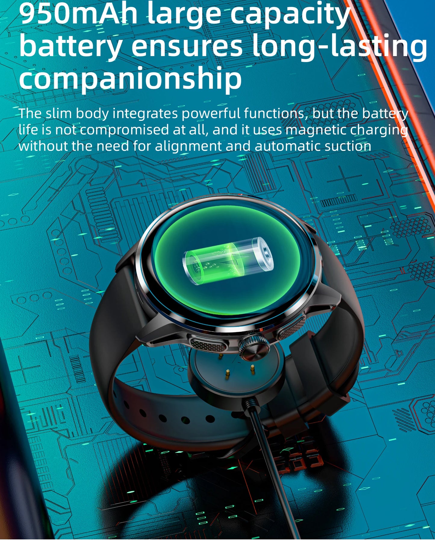 LOKMAT APPLLP 3 Android Smart Watch Amoled Round Screen/Retaining Camera Wifi 4G Watch Phone App Download with Quick Charging
