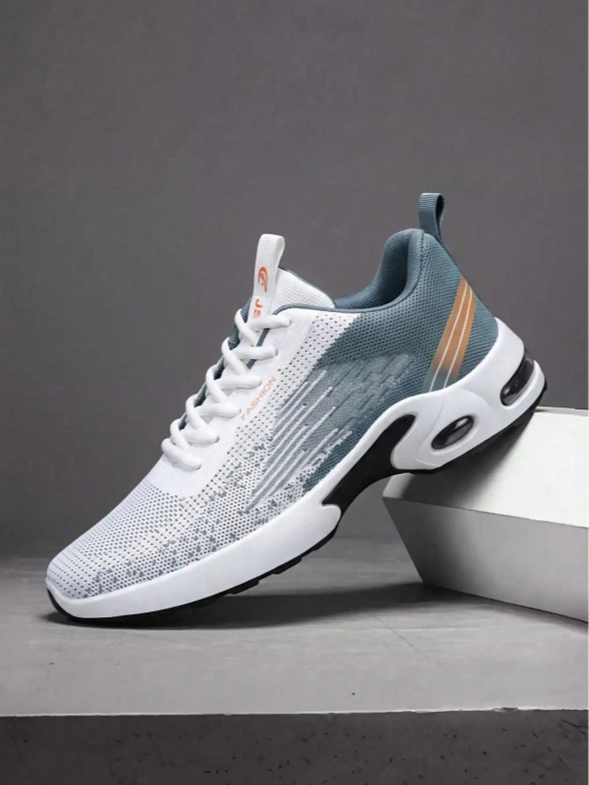 Lightweight Breathable Men's Running Shoes With Shock-Absorbing Sole/Non-Slip Wear-Resistant, Perfect For Daily Workouts