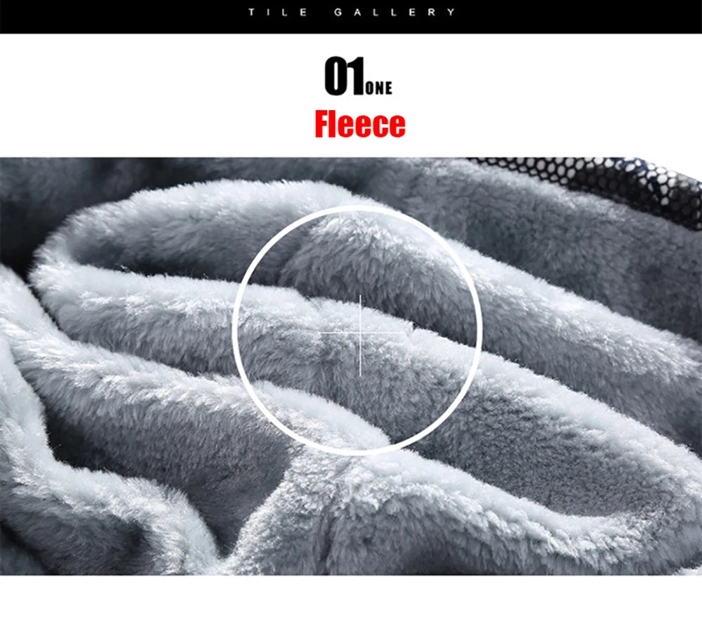 Winter Jacket Men Warm Coat Thick Fleece Male Zipper Hooded Jackets/Casual Hooded Sportswear Outerwear Long Sleeves Sports