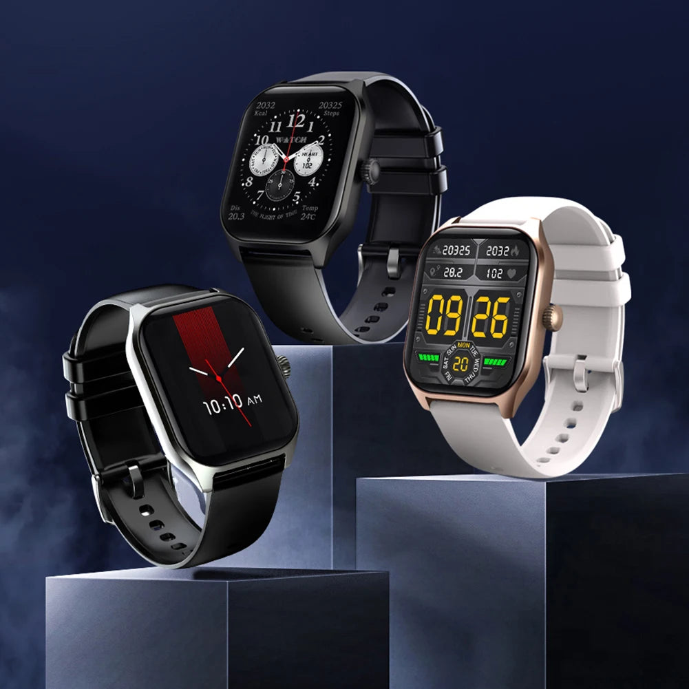 Smartwatch Fitness Tracker 100+ Sport/Bluetooth-Compatible Call Compass Smart Watch
