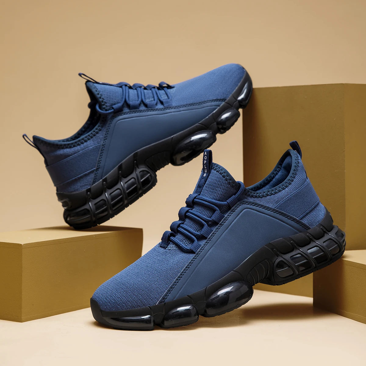 Four-season men's casual sports shoes running shoes anti-slip/wear-resistant and comfortable men's basketball shoes