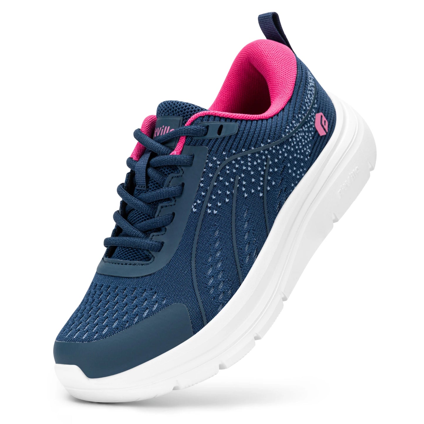 FitVille Women's Walking Shoes Running Sneakers/Lightweight Breathable Athletic Tennis Footwear Sport Shoes