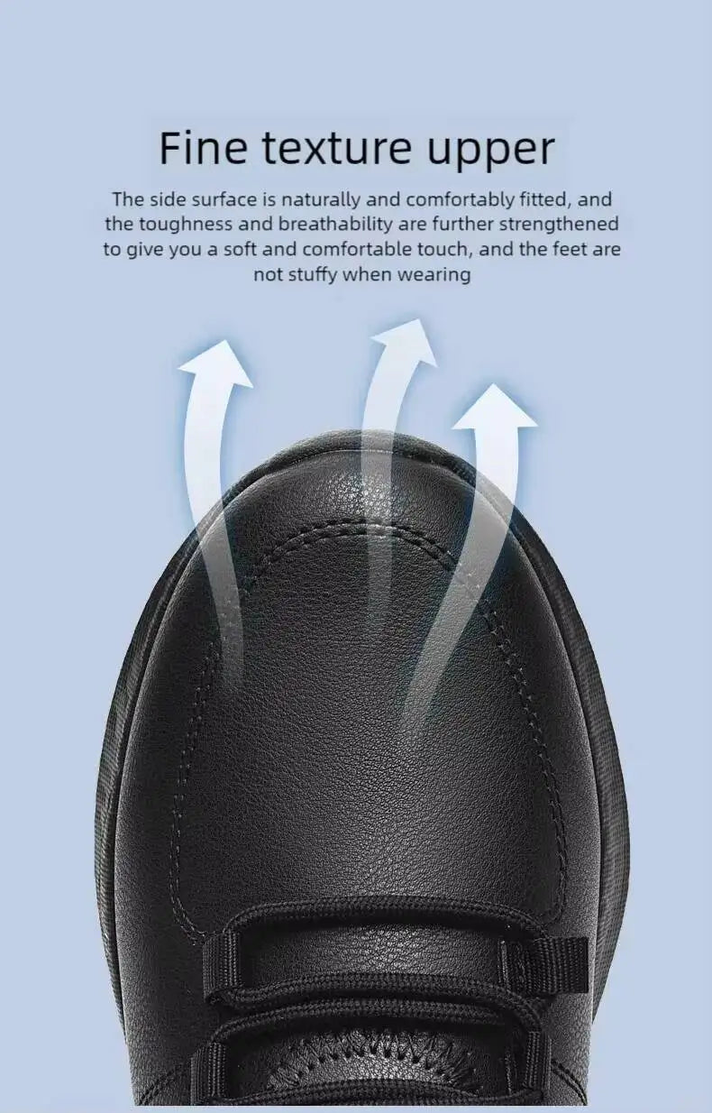 Hotel Four Season New Light Plus Size Men's Work/Waterproof Non-Slip Oil-Proof Chef Career Casual Shoes
