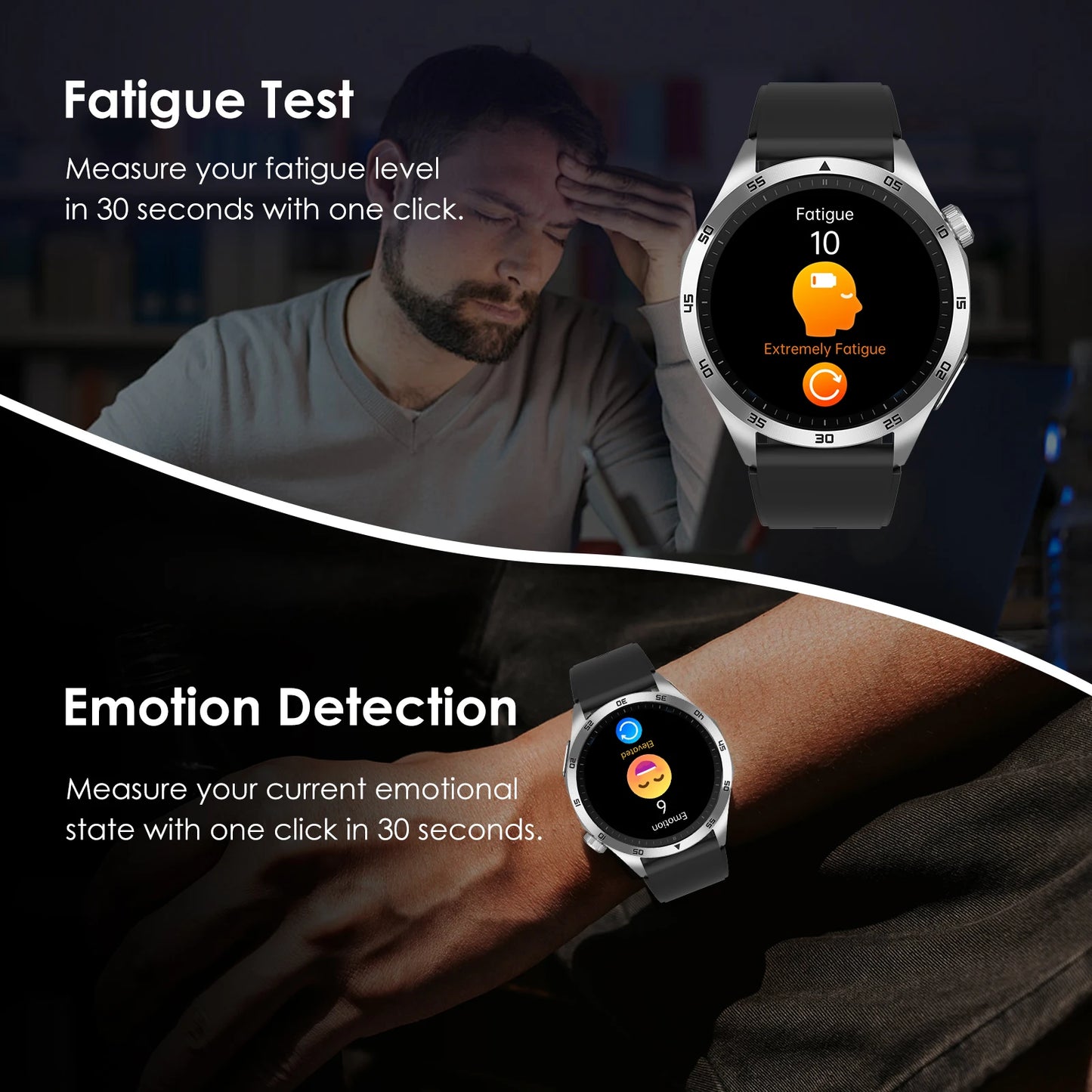 Marsyu 2026 New Nursing Grade Smart Watch ECG+PPG Blood Lipid/Blood pressure Uric Acid HD Bluetooth Call Clock Health Smart Watch