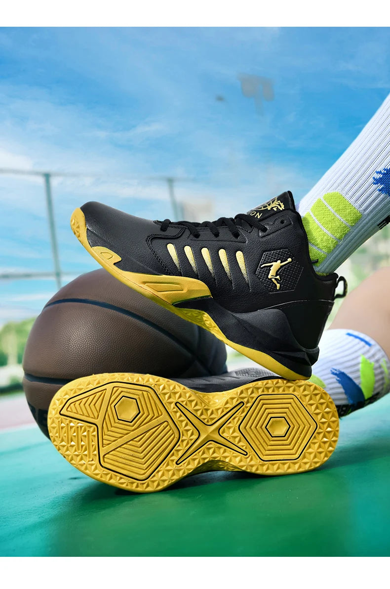 Men's Basketball Shoes Lightweight Breathable Sneakers/Anti Slip Sports Shoes for Running Walking Sneakers