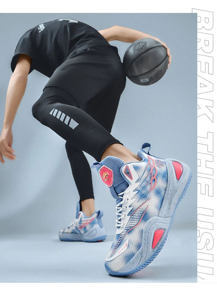 High Quality Sneakers Men Basketball Shoes Light Sports Shoes/Trainer Women Breathable Athletic Outdoor