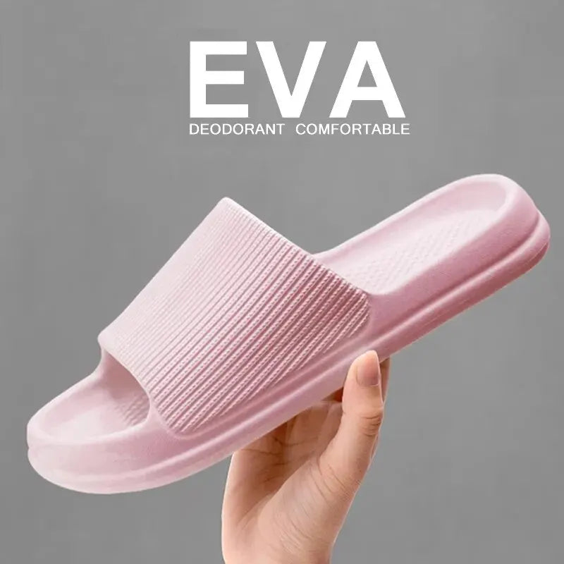 Soft Sole Massage Shower Shoes for Women Waterproof/Non-slip Home Leisure Fashion Bathroom Slippers