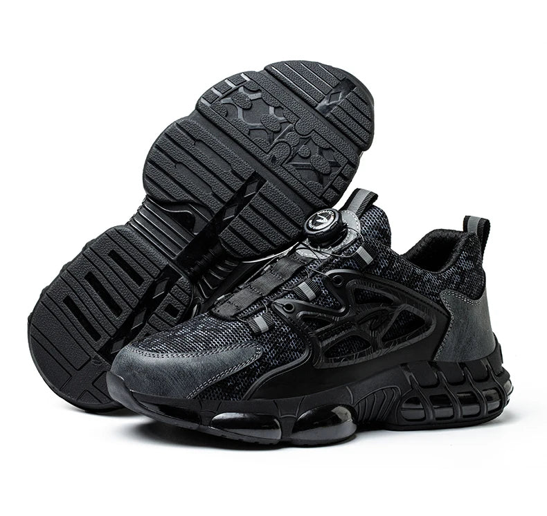 Work Safety Shoes Boots Women Steel Toe Cap Sport Sneakers/Puncture Proof Crash Proof Light Wear Resistant Industrial Shoes