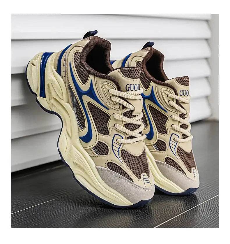 New Style Heightening Casual Thick Bottom Anti-Slip Wear-Resistant/Lightweight Men's Sport Shoes Comfortable Spring