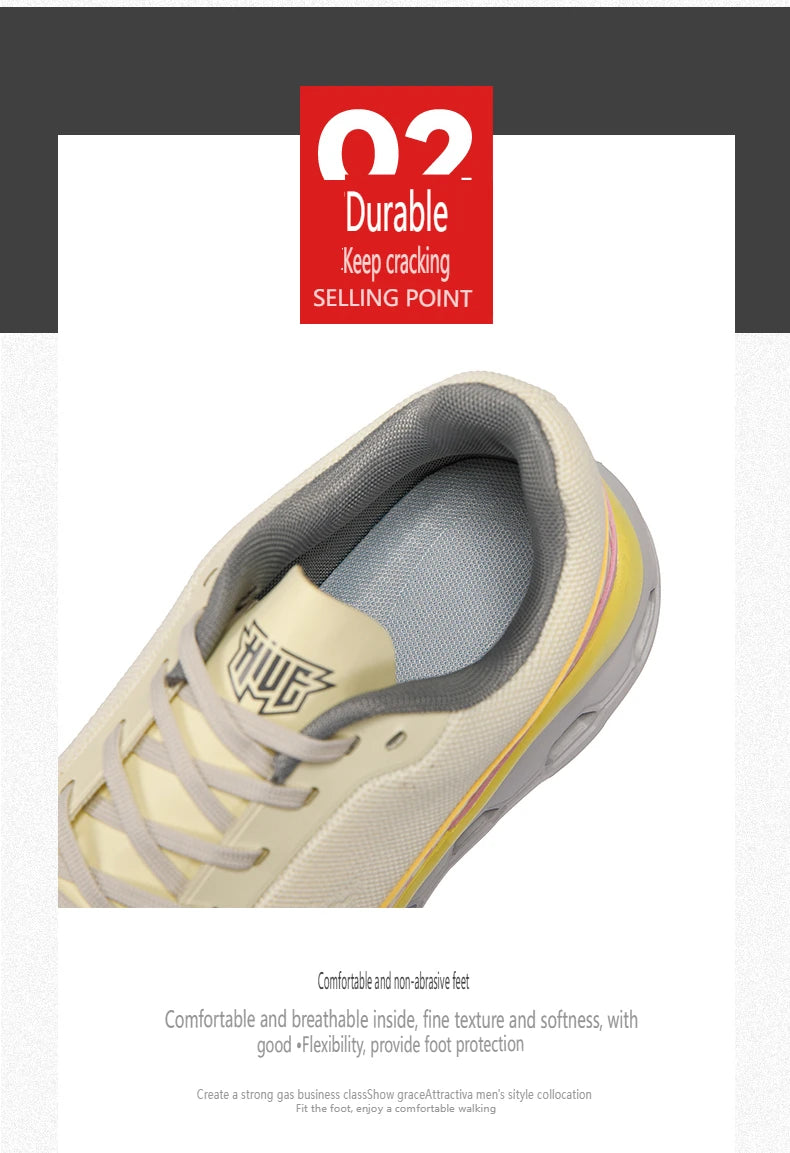 New men shoes Couple Mesh Sneakers Breathable Sports/Casual Shoes with Anti-Slip and Cushioning Running Shoes