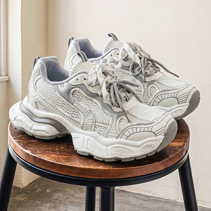 2026 New Fashion Chunky Sneakers Women Versatile Casual Trendy/Platform Sports Footwear Shoes