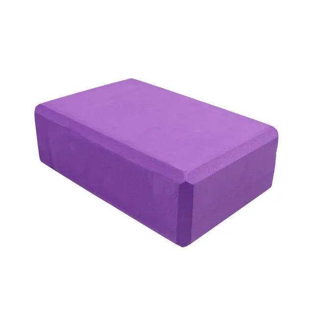 2PCS Yoga Block Brick Set Gym Foam Workout Aid/for Stretching & Fitness Training Yoga Blocks